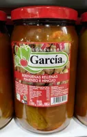 Berenjenas rellenas pimiento e hinojo