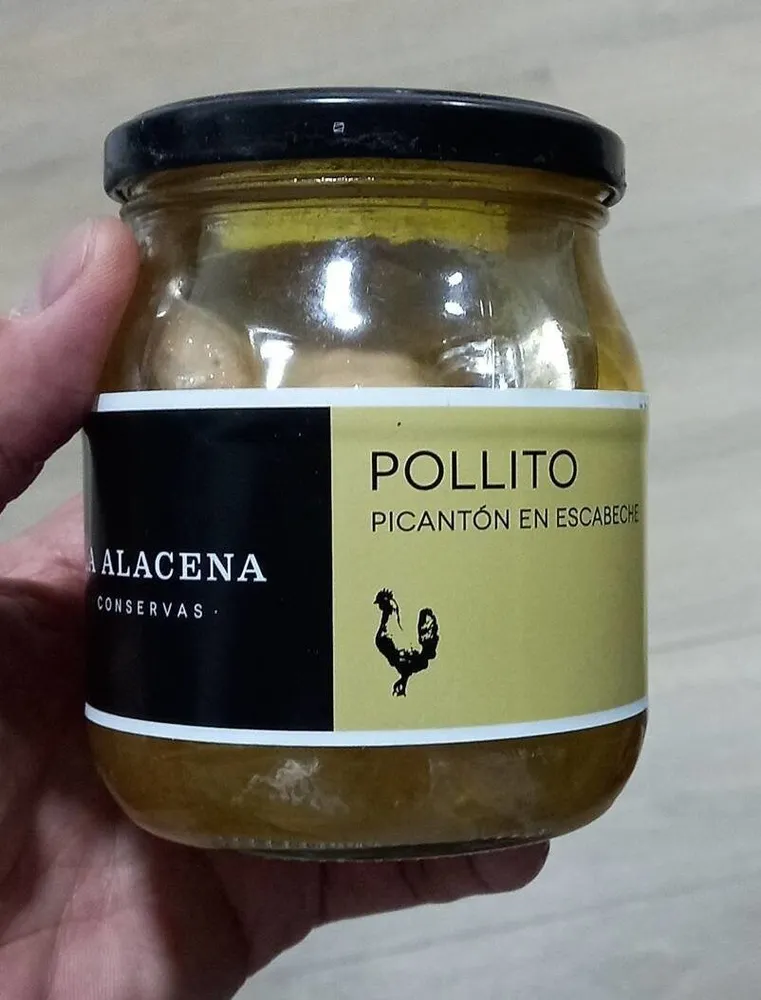 Pollito picantes en escabeche