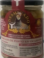 Desmigado de perdiz en escabeche