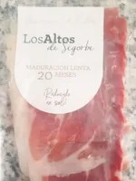 Jamón loncheado reserva 20 meses
