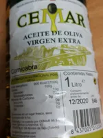 Aceite de oliva virgen extra Cemar