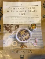 Chili con Carne with whole-grain rice