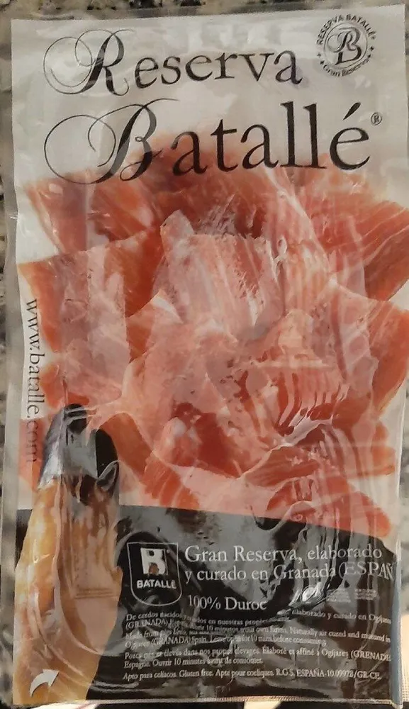 Jamón Gran Reserva elaborado y curado en Granada