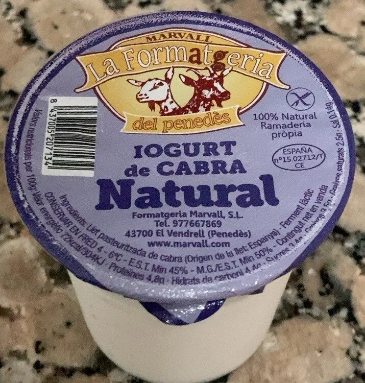 Iogurt de cabra natural