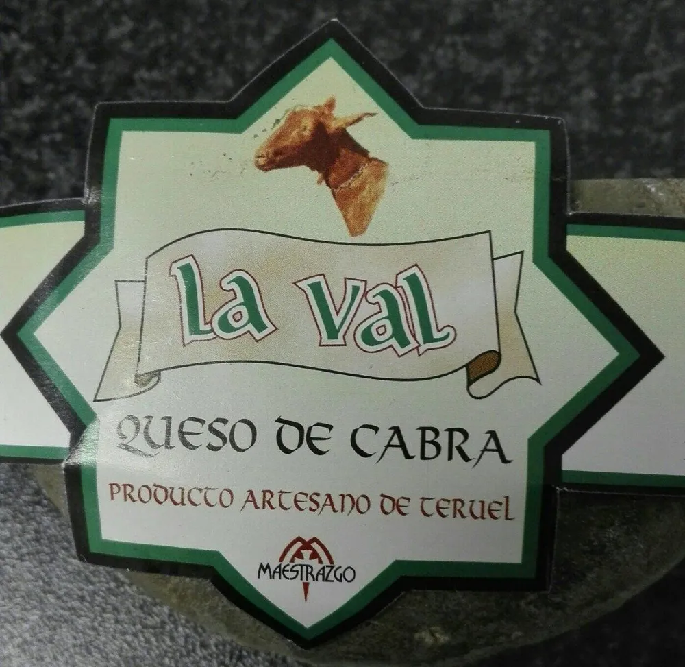 Queso de cabra artesano de Teruel