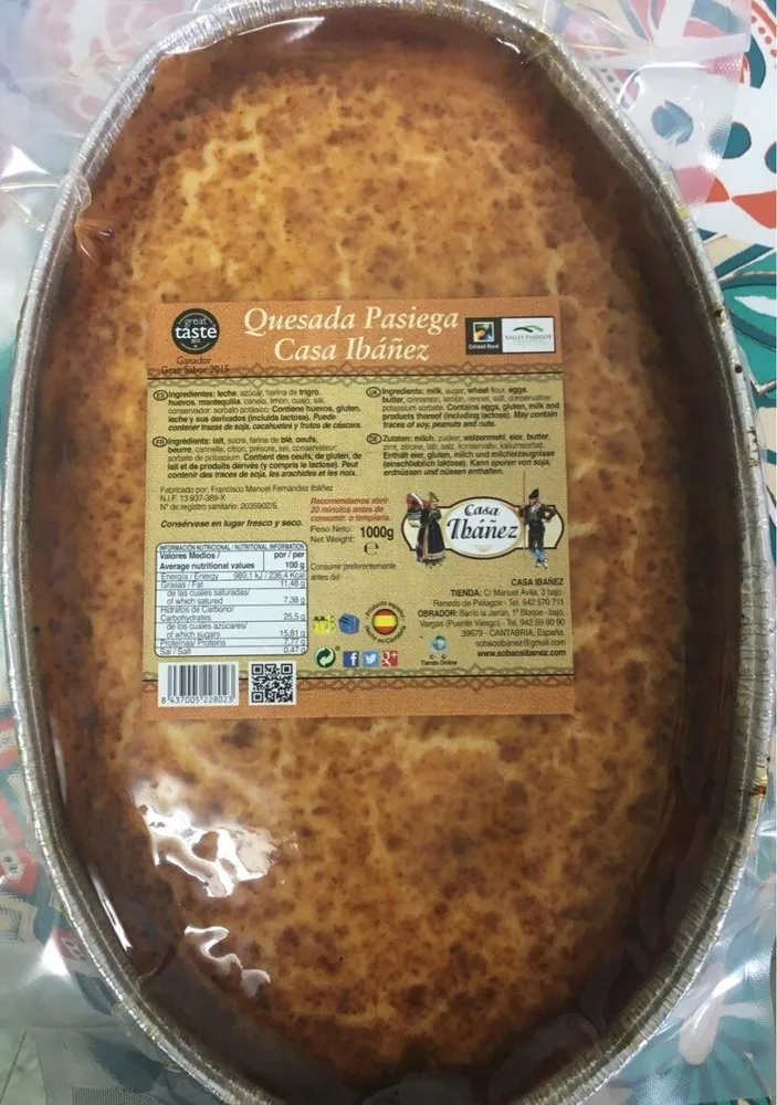 Quesada Pasiega Casa Ibáñez