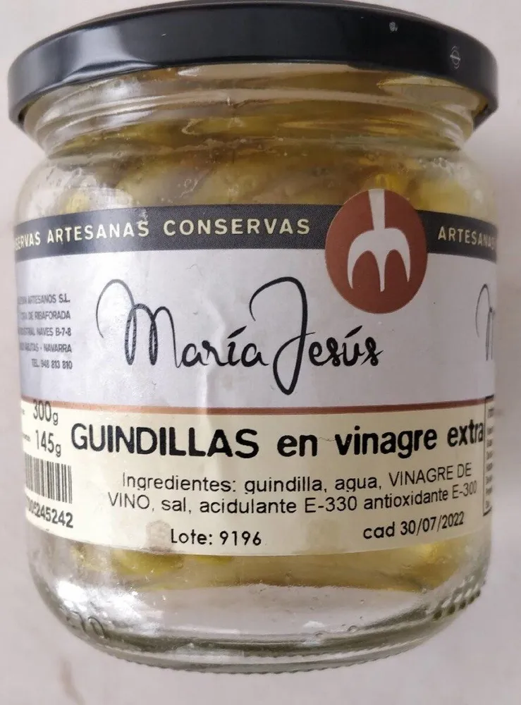 Guindillas en vinagre extra