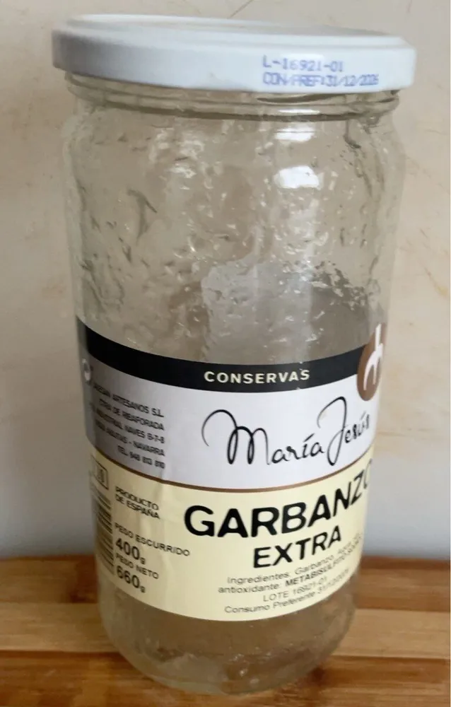 Garbanzos extra