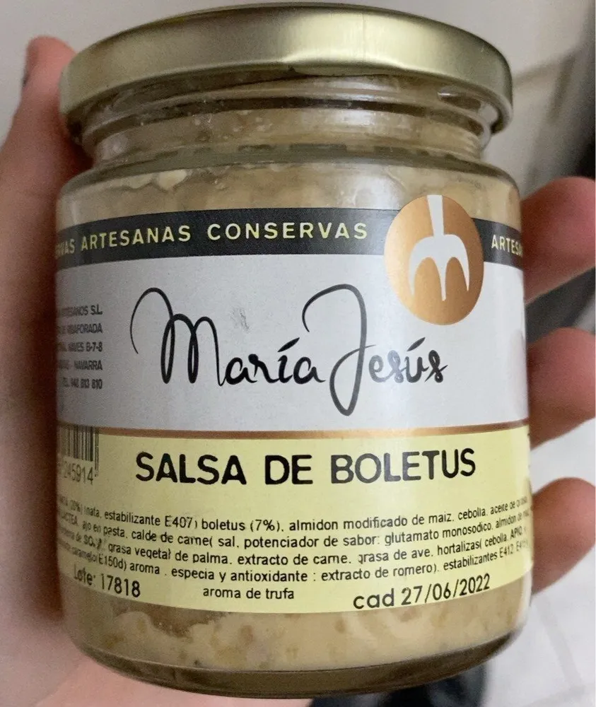 salsa boletus