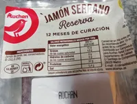 Jamón serrano reserva