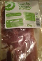 Jamón curado en lonchas