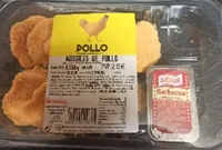 Nuggets de pollo con salsa barbacoa
