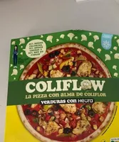 Colitlow pizza, verduras