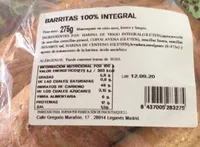 Barritas 100% Integral