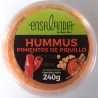 Hummus pimientos de piquillo