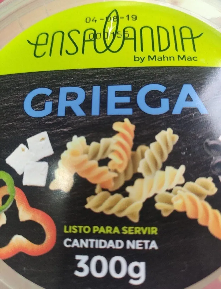 Ensalada griega