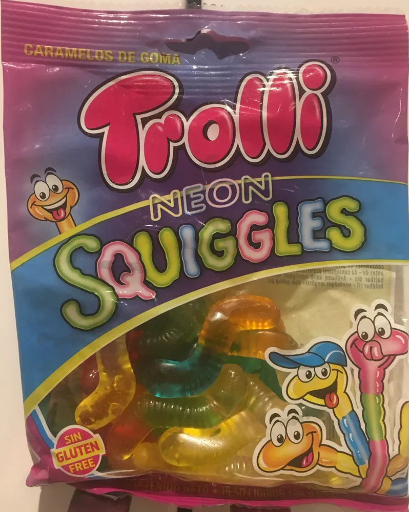 Neon Squiggles