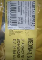 Pajitas ligeras