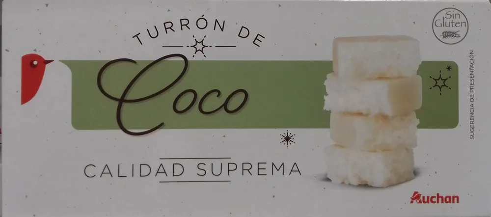 Turrón de coco
