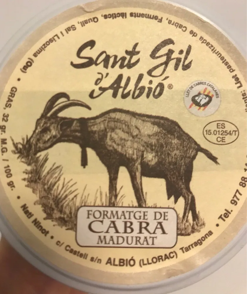Queso de cabra madurado