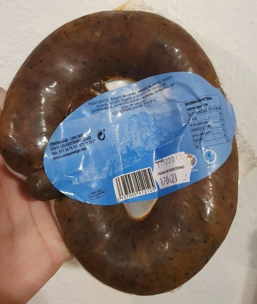 Butifarra negro
