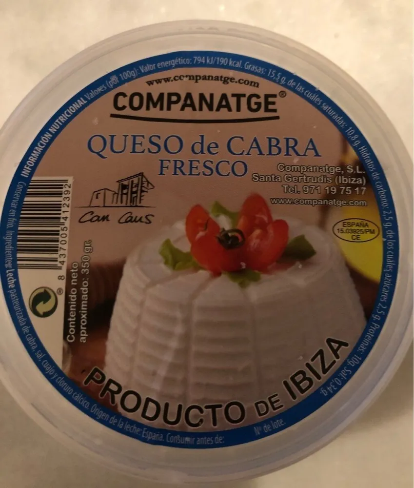 Queso de Cabra Fresco
