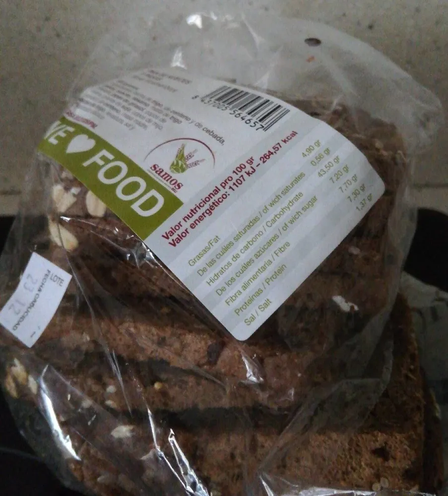Pan de bueces y pasas