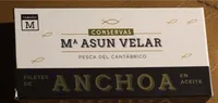 Filetes de anchoa en acite