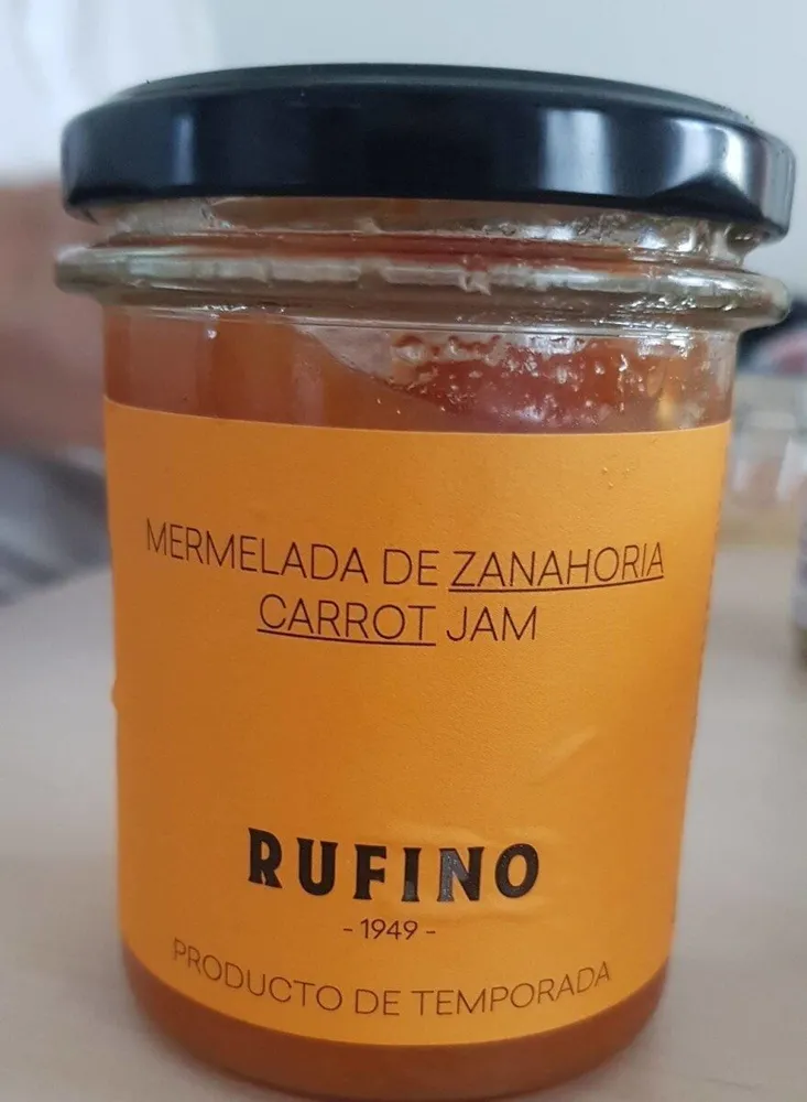 Mermelada de zanahoria carrot