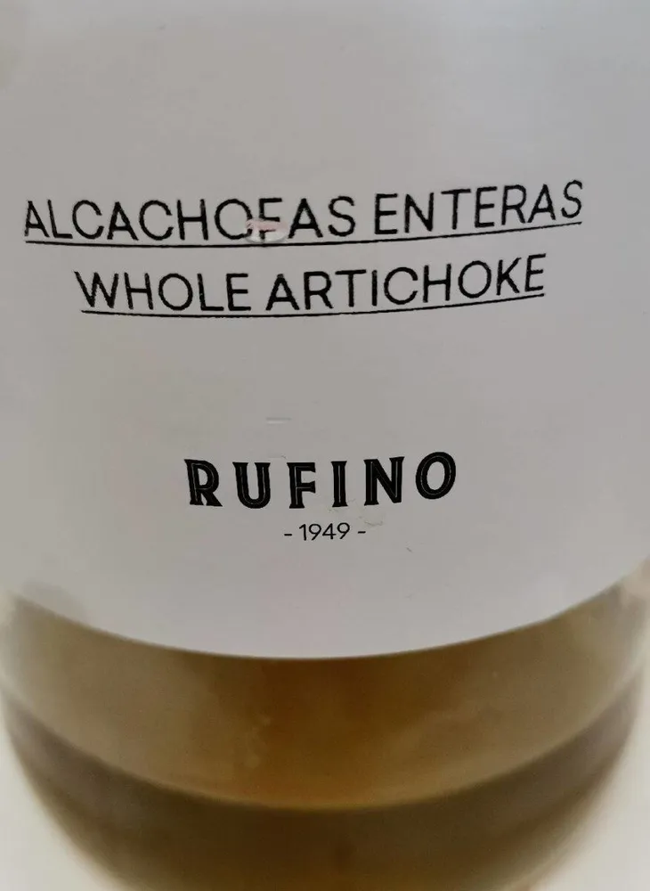 Alcachofas enteras confitadas