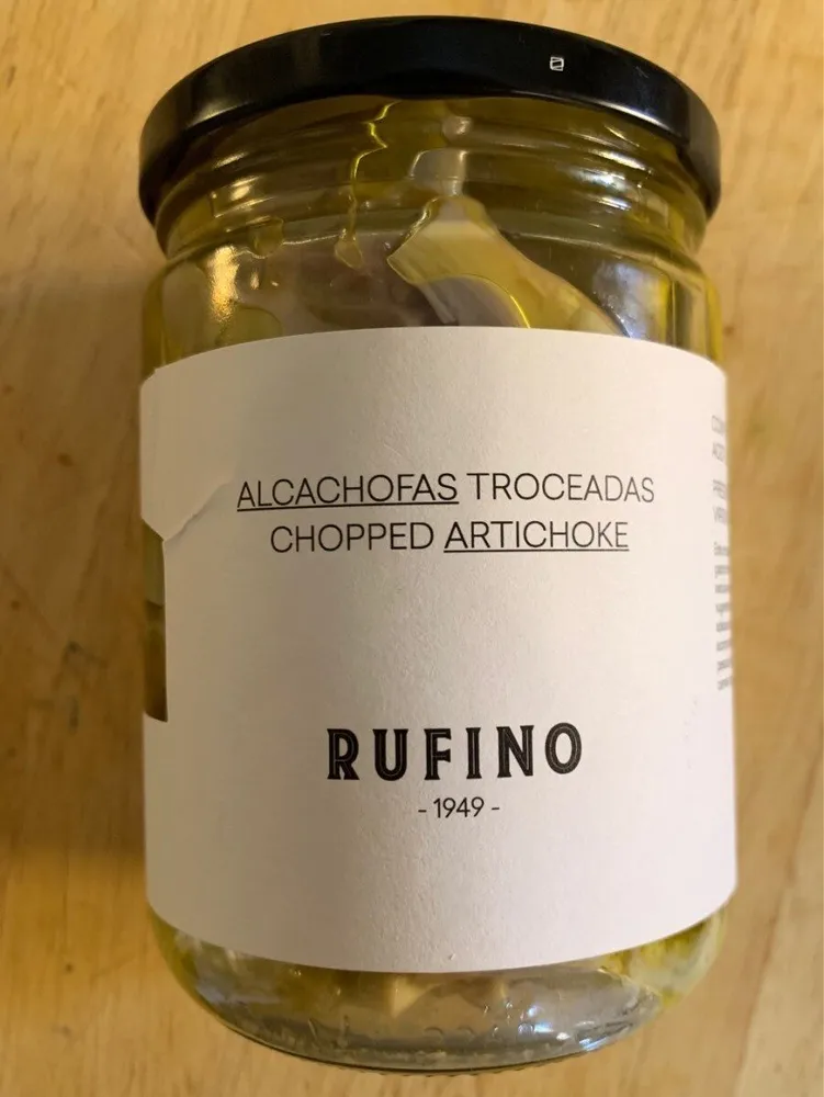 Alcachofas troceadas