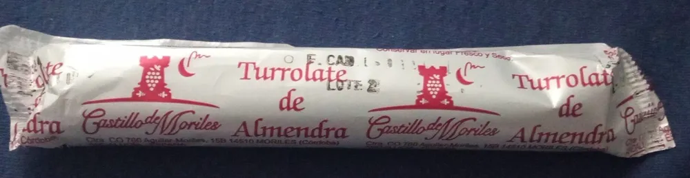Turrolate de almendra