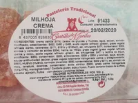 Milhoja crema