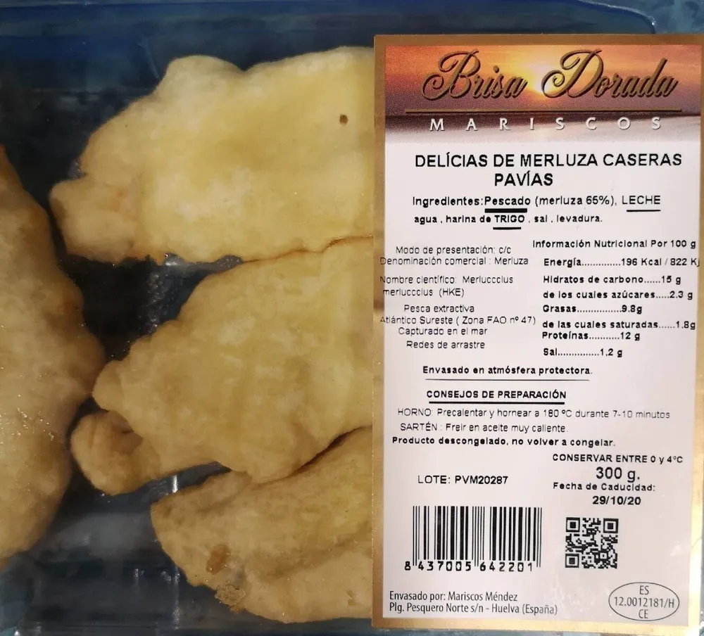 Delicias de merluza caseras
