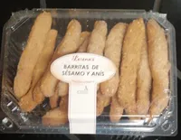 Barritas de sésamo y anis