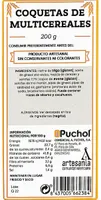 Coquetas de multicereales