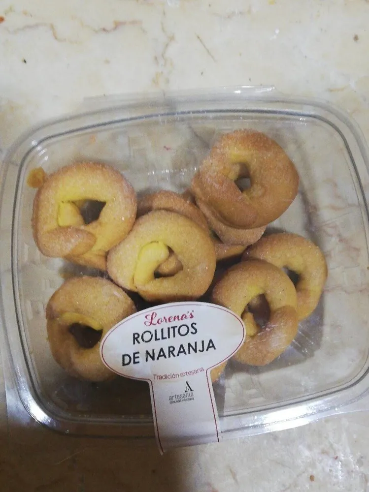 Rollitos de naranja