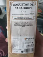 Coquetas de cacahuete