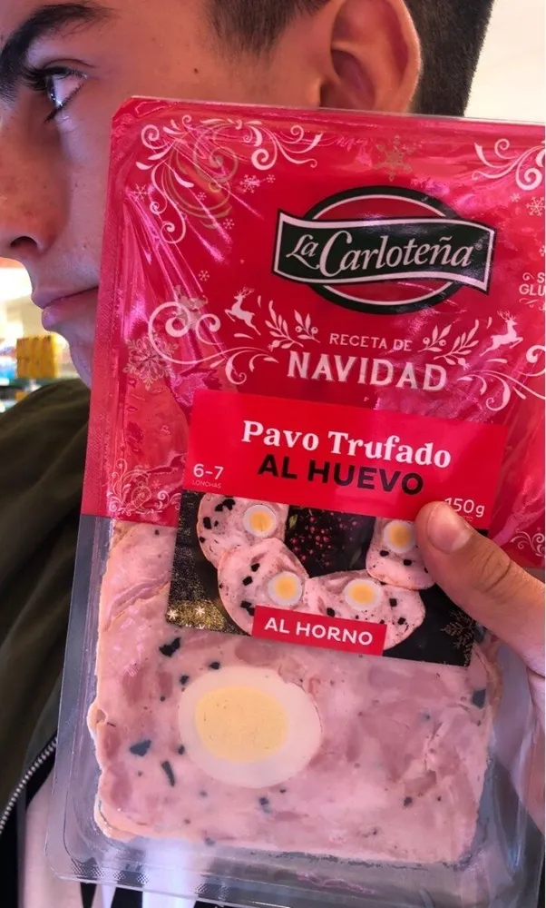 Pavo Trufado al Huevo al horno