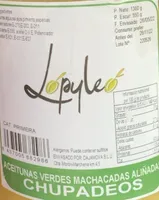 Aceitunas chupadedos