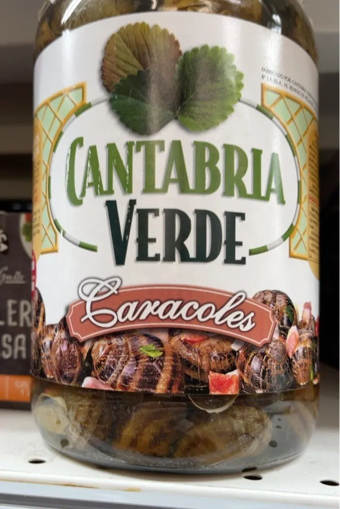 Caracoles cocidos