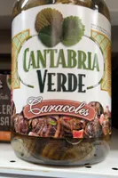 Caracoles cocidos