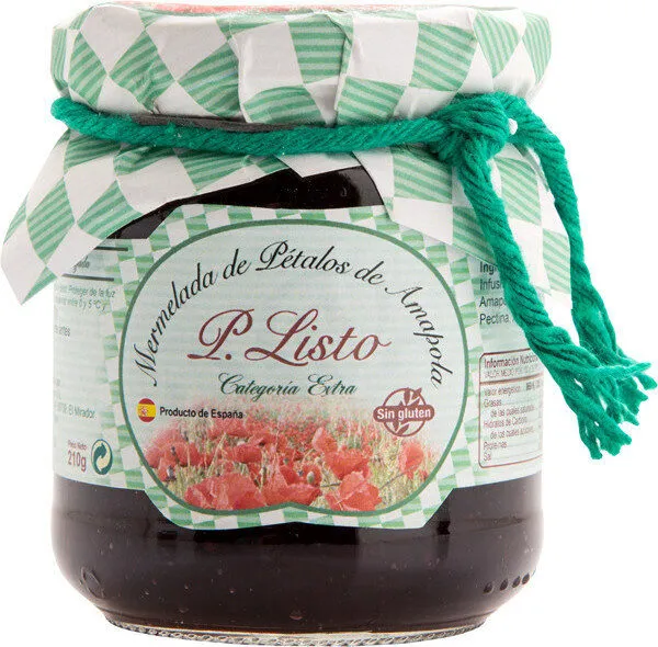 Mermelada de pétalos de amapola