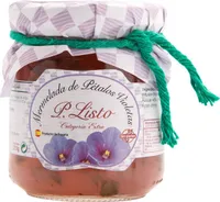 Mermelada de pétalos violetas