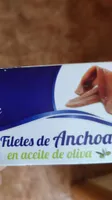 Flietes de anchoa en aceite de oliva