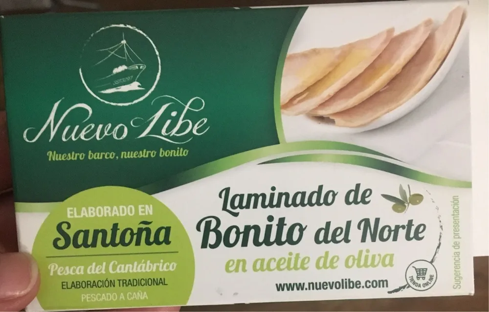 Laminado de bonito del norte