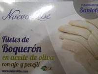 Filetes de Boquerón en aceite de oliva con ajo y perejil