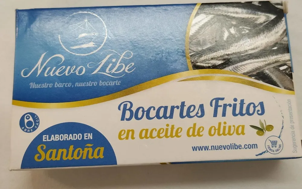 Bocartes Fritos en aceite de oliva