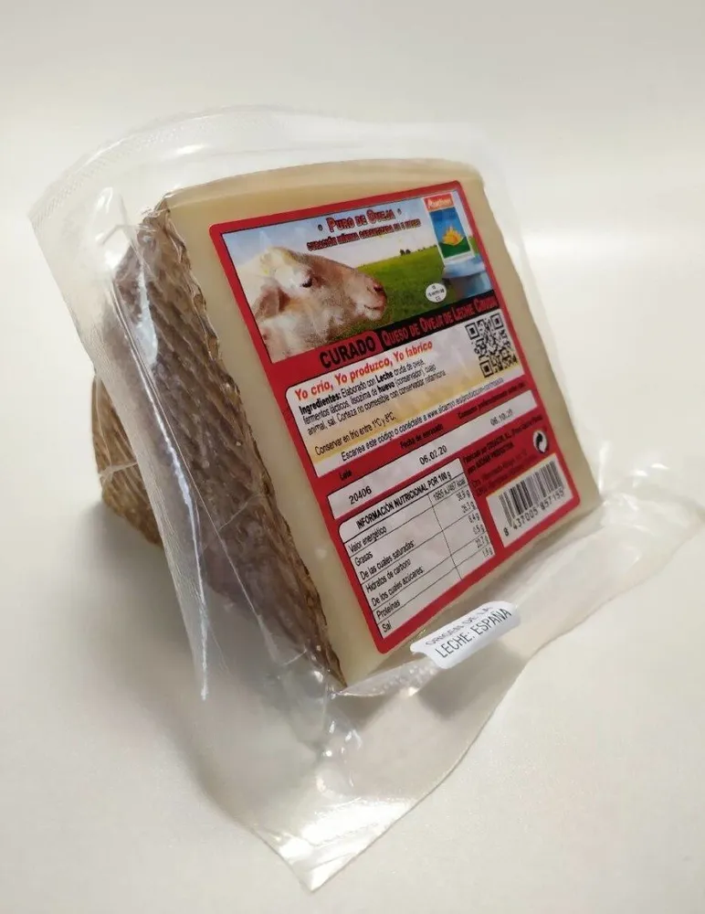 Queso Curado de Leche Cruda de Oveja