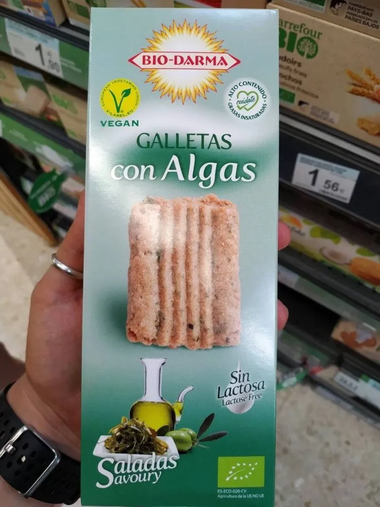 Galletas con Algas